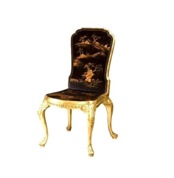 GILT BELLFLOWER CHAIR
