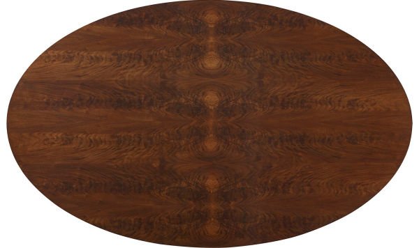 SHERATON OVAL DINING TABLE