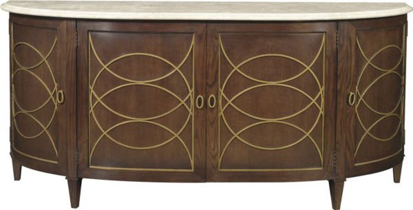 DUCHAMP DEMILUNE SIDEBOARD