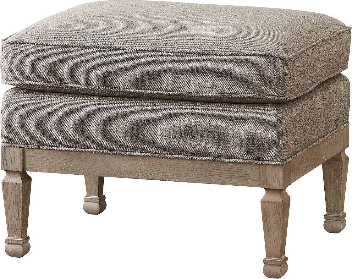 SPIRAL LEG OTTOMAN