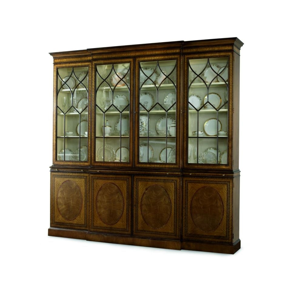 BREAKFRONT CHINA CABINET