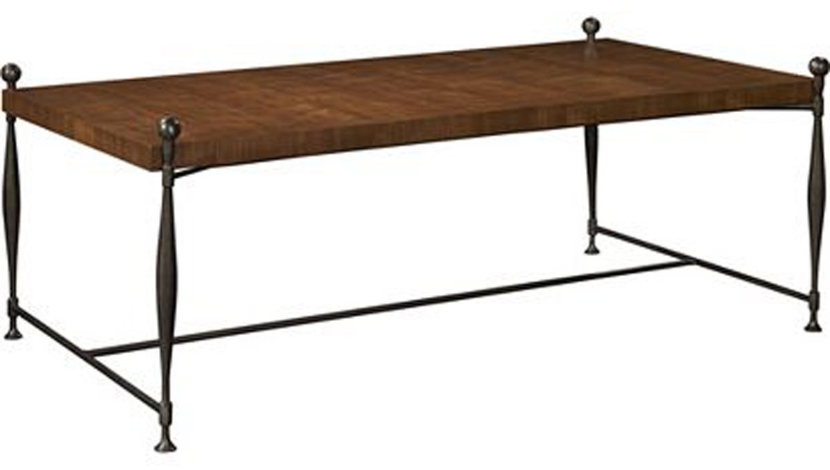 IONIA COFFEE TABLE WITH WOOD TOP