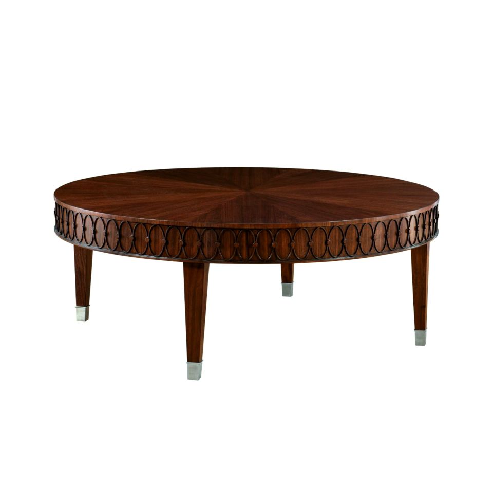 KIAM ROUND COCKTAIL TABLE