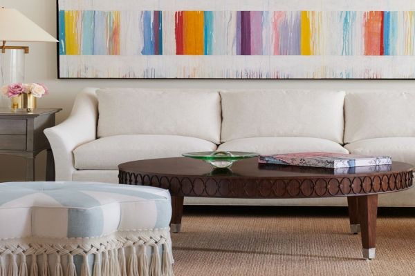 KIAM ROUND COCKTAIL TABLE