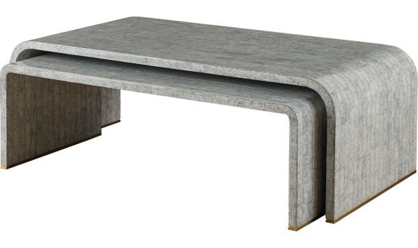 CRAQUELURE NESTING COCKTAIL TABLE