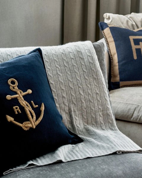 CARLEA ANCHOR THROW PILLOW