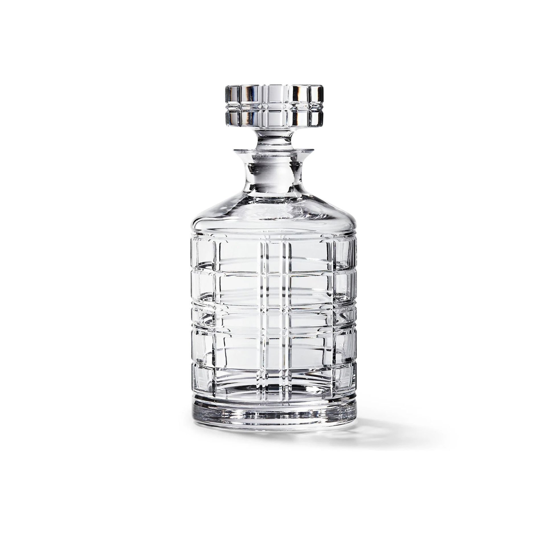 HUDSON PLAID DECANTER