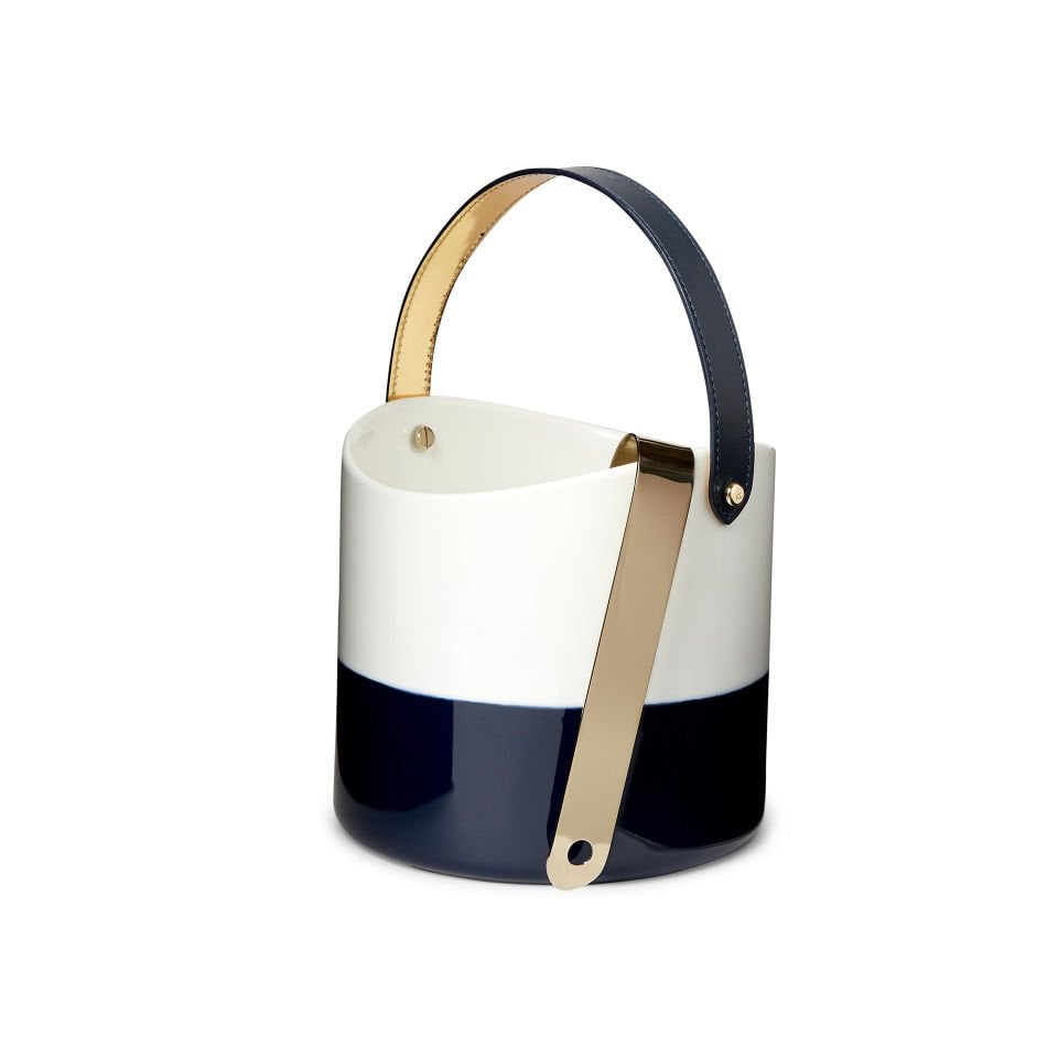 WYATT WHITE PORCELAIN ICE BUCKET