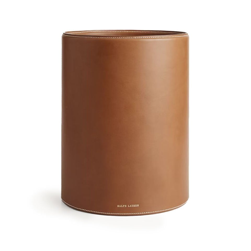 BLACK BRENNAN WASTE BASKET