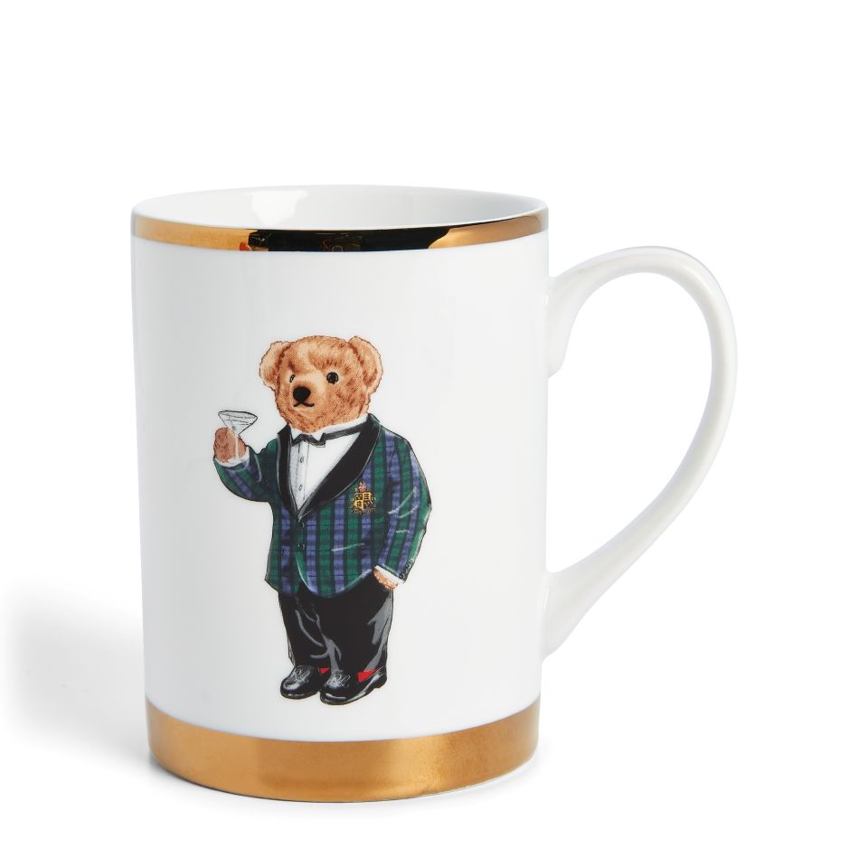 THOMPSON POLO BEAR MUG GIFT SET