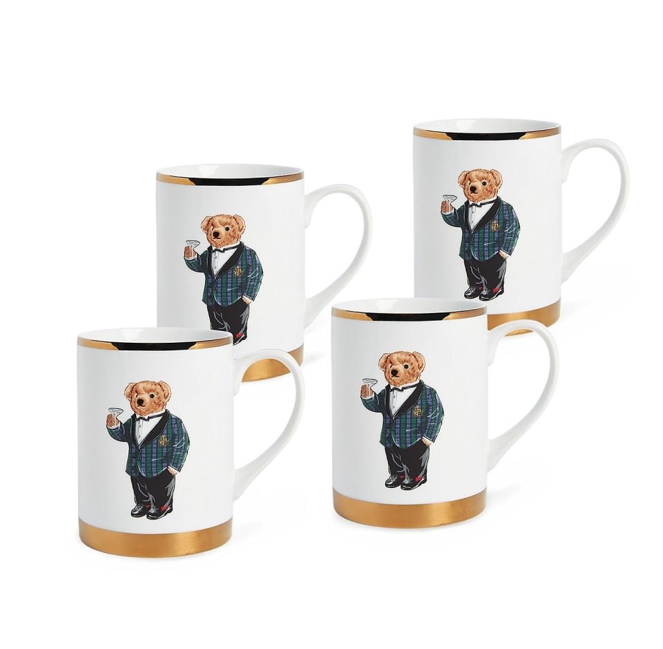 THOMPSON POLO BEAR MUG GIFT SET