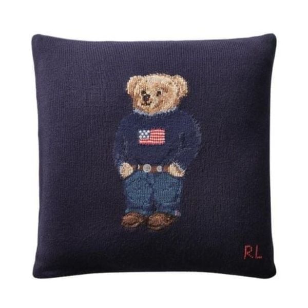 Ralph Lauren RL Bear Throw Pillow