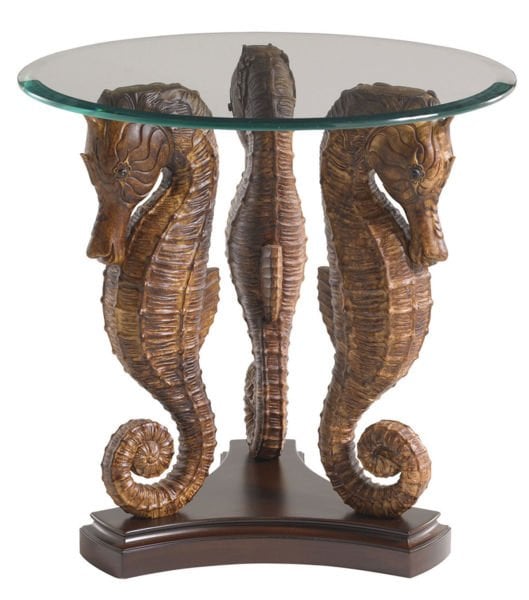 SEA HORSE LAMP TABLE