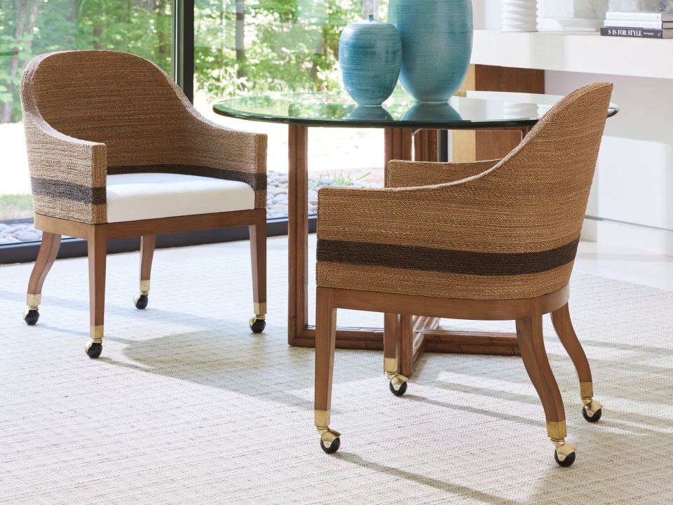 DORIAN WOVEN ARM CHAIR