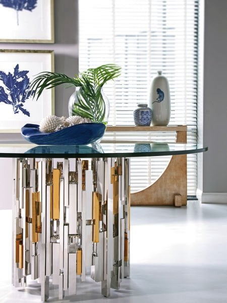 CITYSCAPE ROUND DINING TABLE