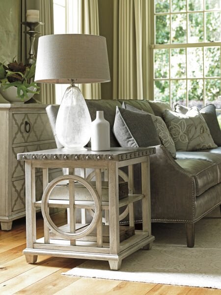 LEWISTON SQUARE LAMP TABLE