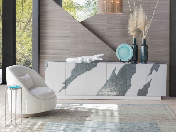 CONTAGO WHITE LONG MEDIA CONSOLE