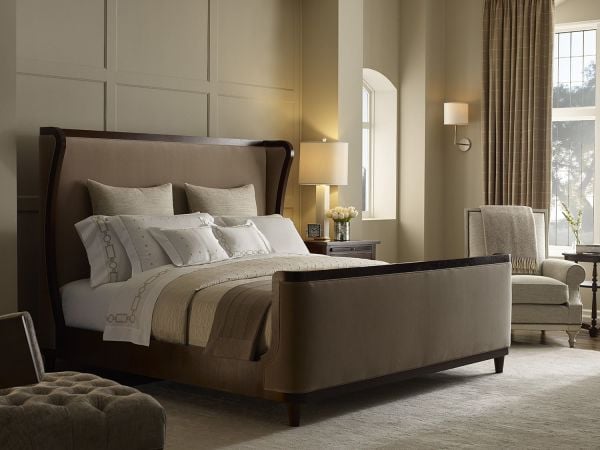 BARRINGTON UPHOLSTERED PLATFORM BED