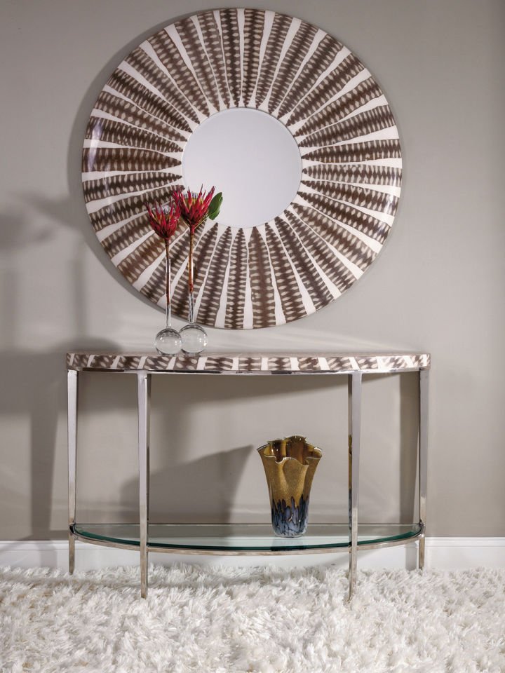 SULU SEA SNAKE ROUND MIRROR