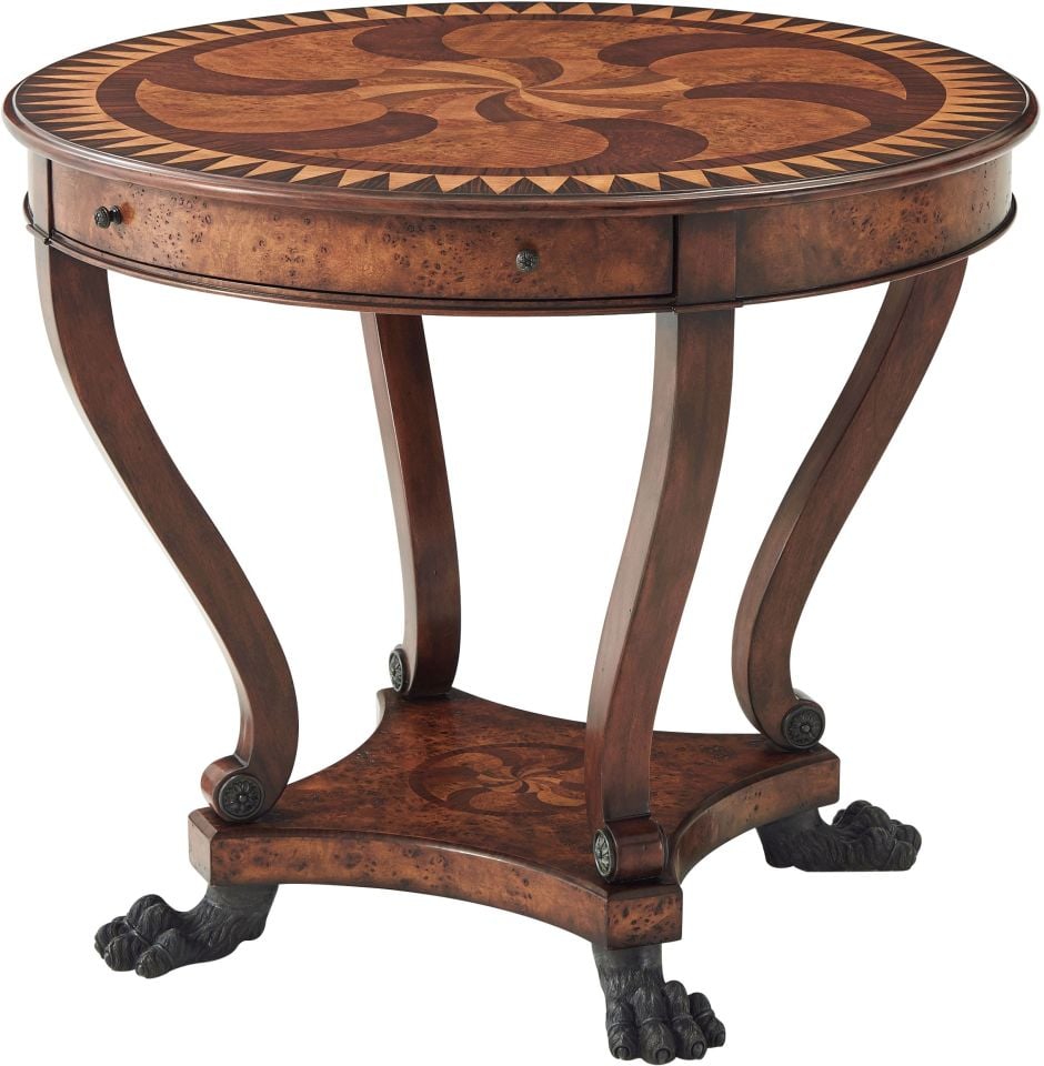 SWIRLING TEARDROPS CENTRE TABLE