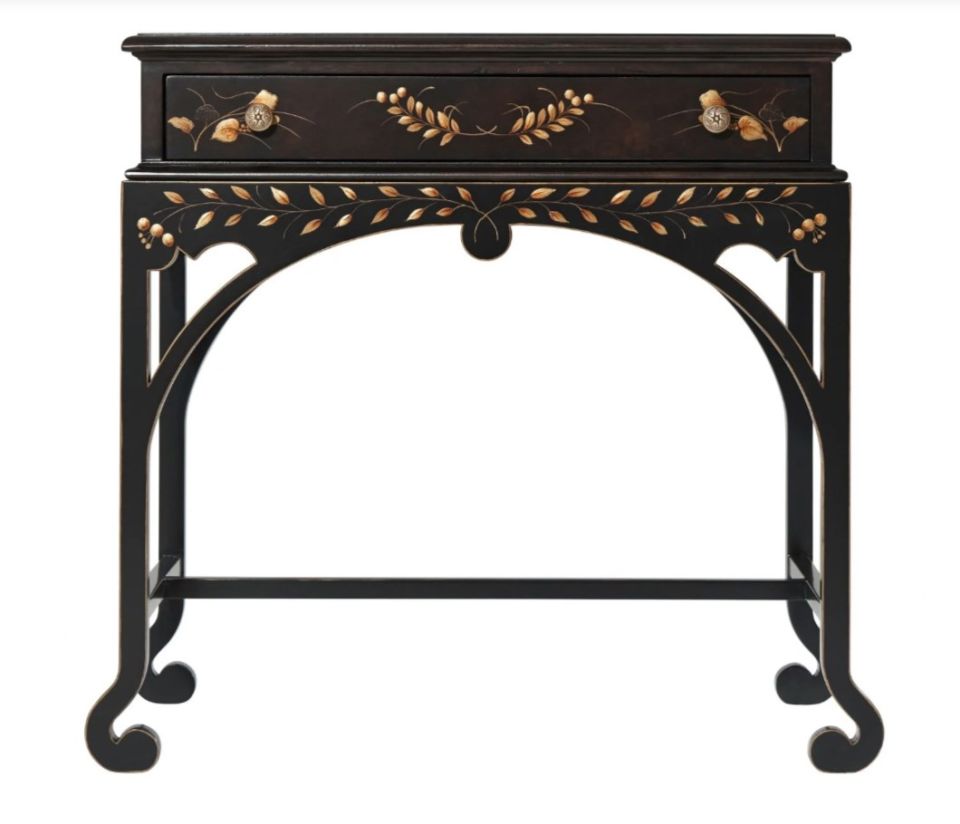 LONG GALLERY IMARI SIDE TABLE