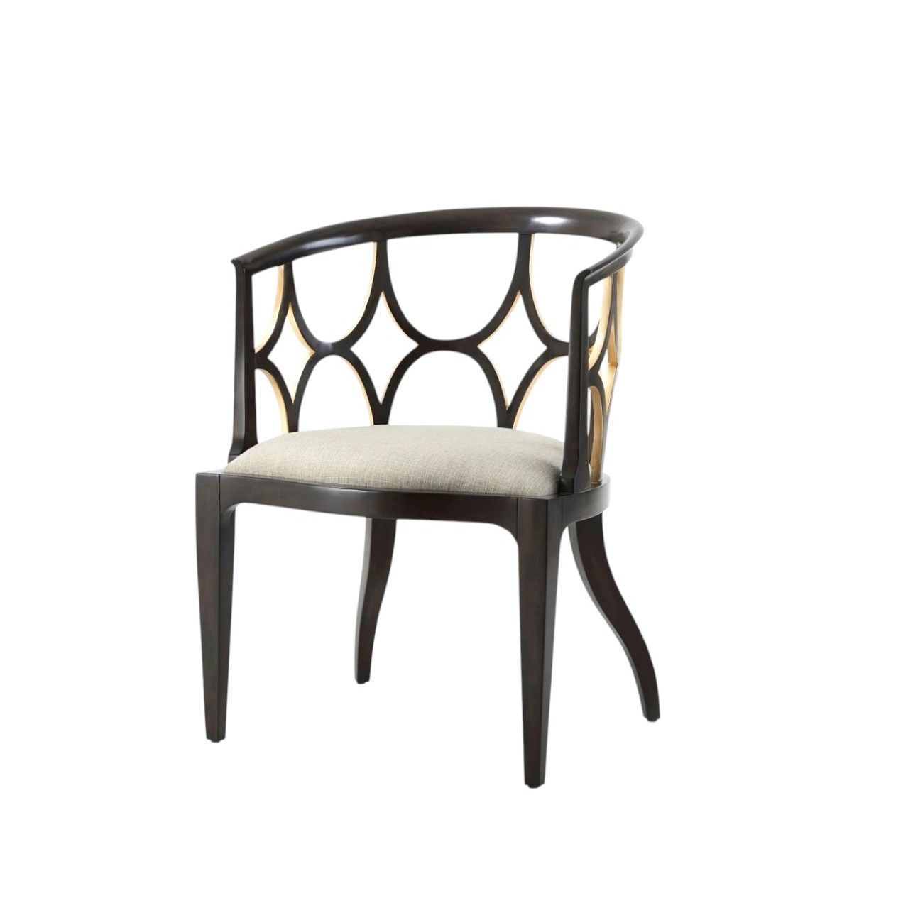 EBONISED CONNAUGHT ACCENT CHAIR