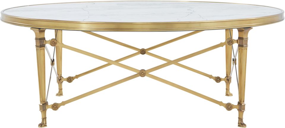 SPENCER LONDON BRASS COCTAIL TABLE