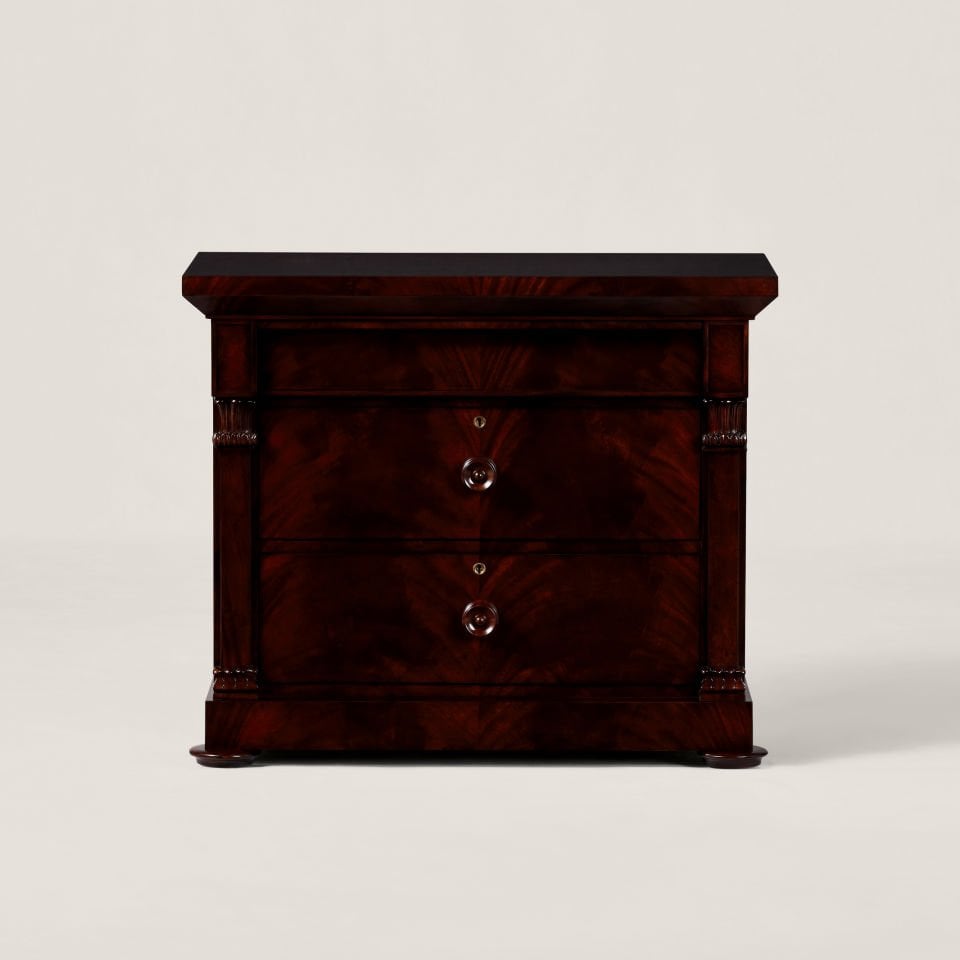 MILBANK 3-DRAWER NIGHTSTAND
