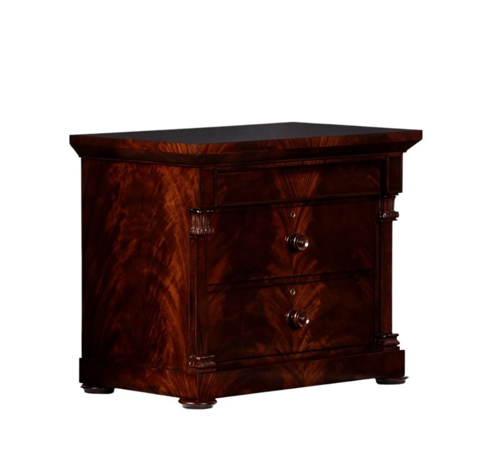MILBANK 3-DRAWER NIGHTSTAND