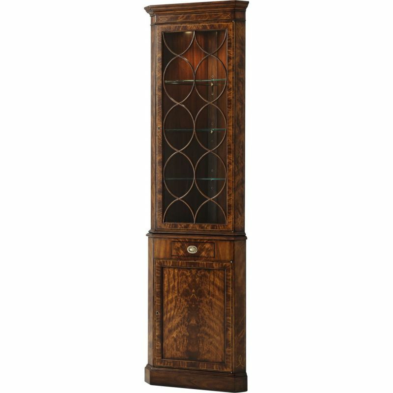 CORNER CABINET OF GEORGIAN ENGLAND