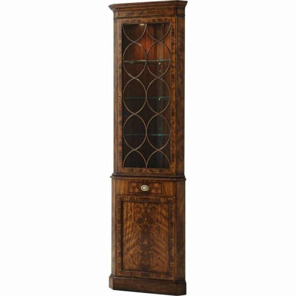 CORNER CABINET OF GEORGIAN ENGLAND