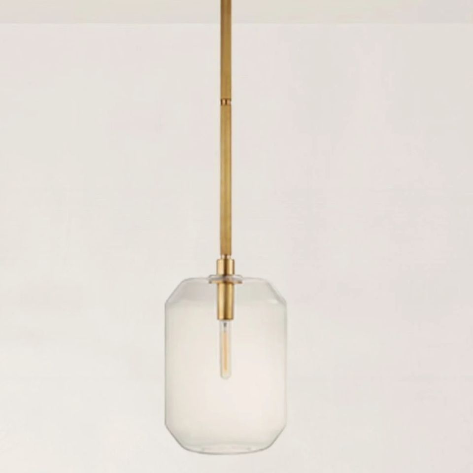 BARRETT MEDIUM KNURLED PENDANT