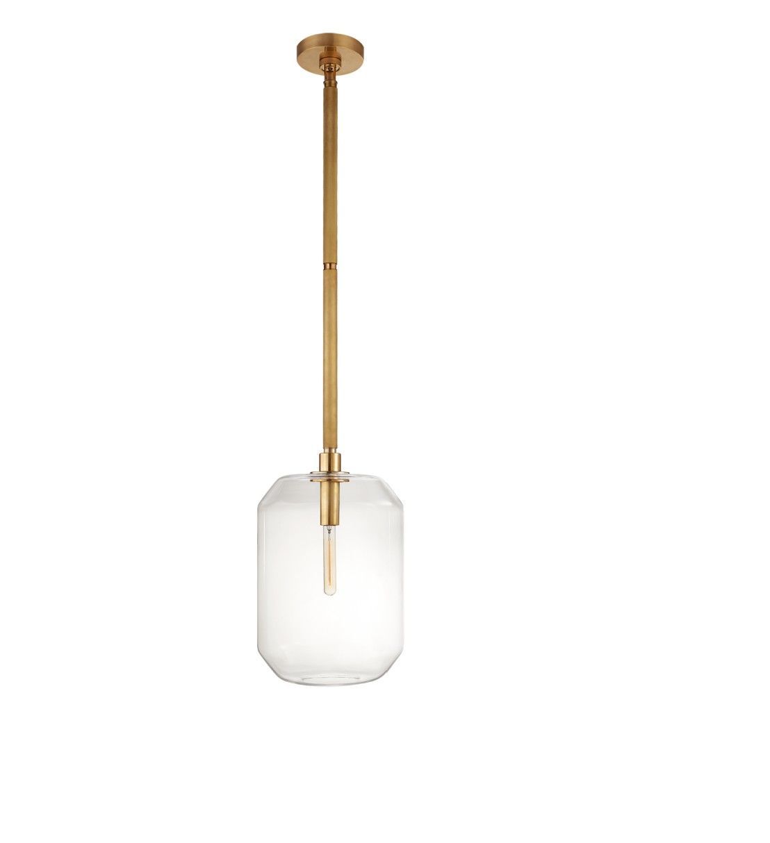 BARRETT MEDIUM KNURLED PENDANT