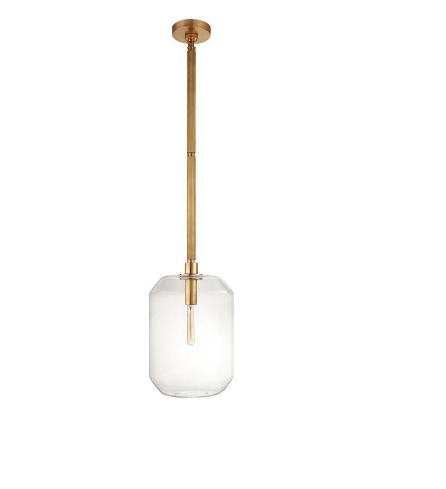 BARRETT MEDIUM KNURLED PENDANT