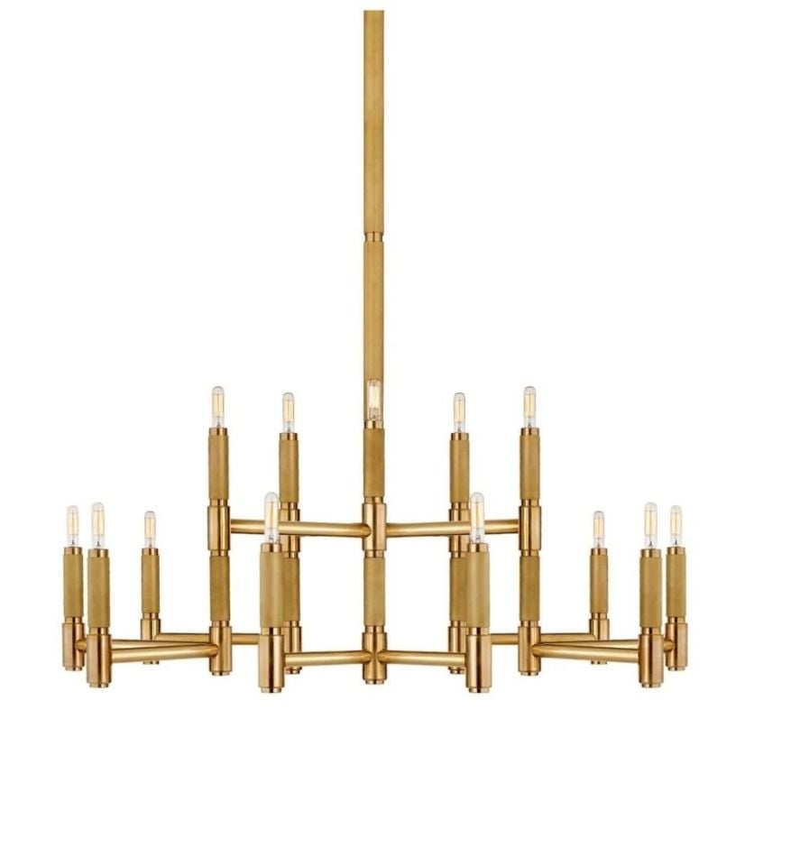BARRETT KNURLED CHANDELIER