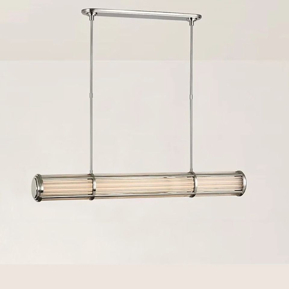 PERREN LARGE LINEAR CHANDELIER