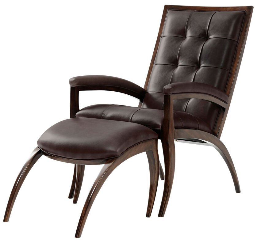 ARC CHAIR & OTTOMAN