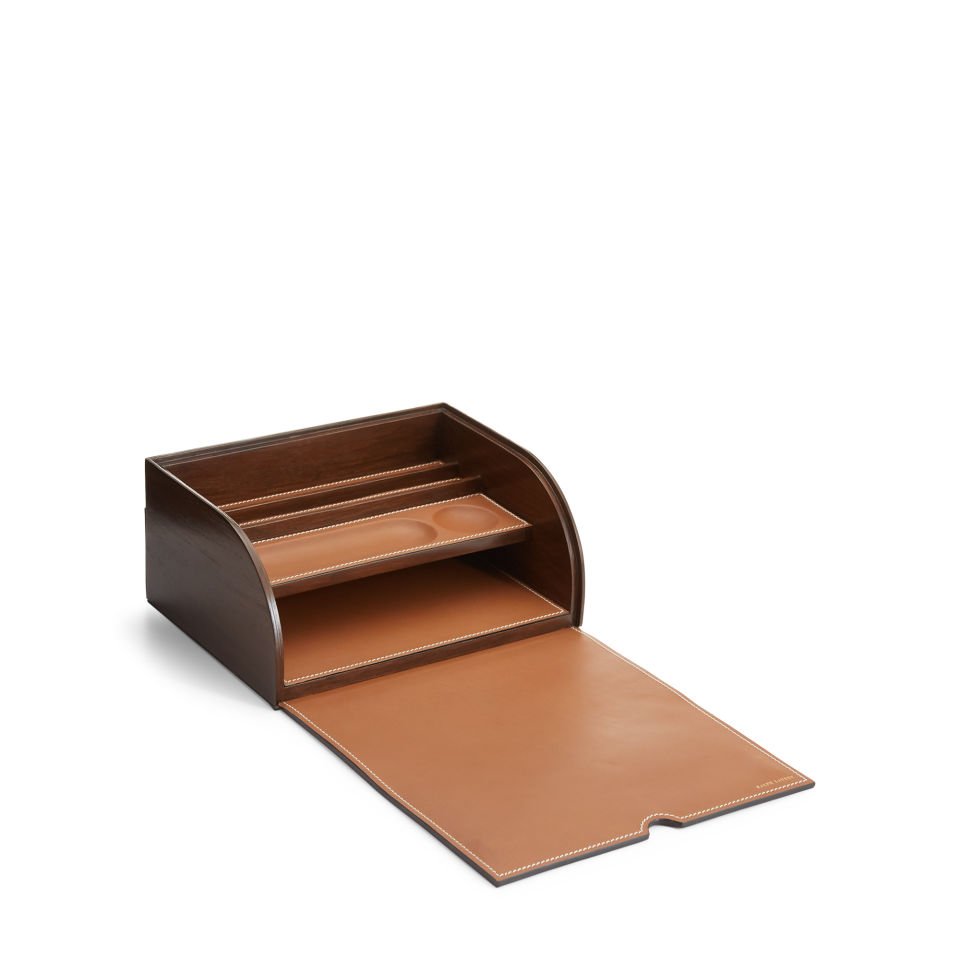 BRENNAN LEATHER WRITER'S BOX