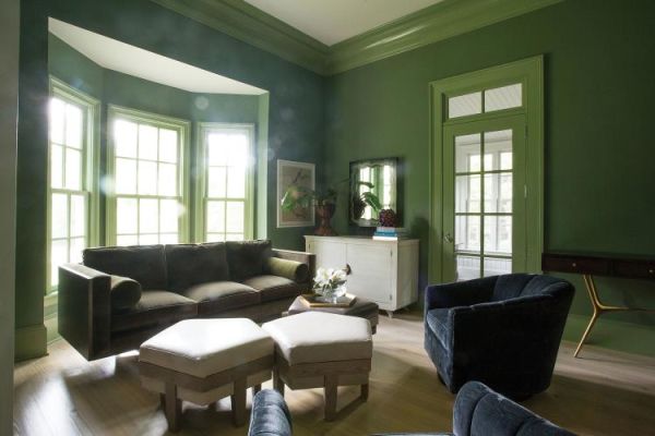 FRANKIE WOOD ACCENT SOFA