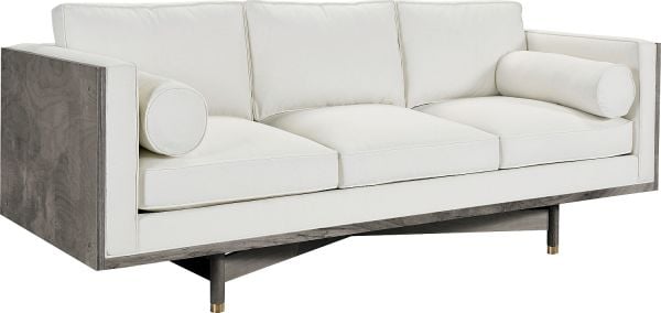 FRANKIE WOOD ACCENT SOFA