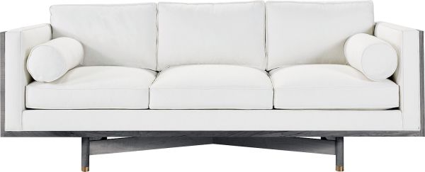 FRANKIE WOOD ACCENT SOFA