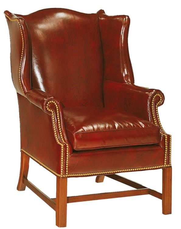 CHIPPENDALE WING CHAIR