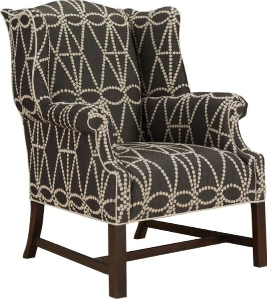 CHIPPENDALE WING CHAIR