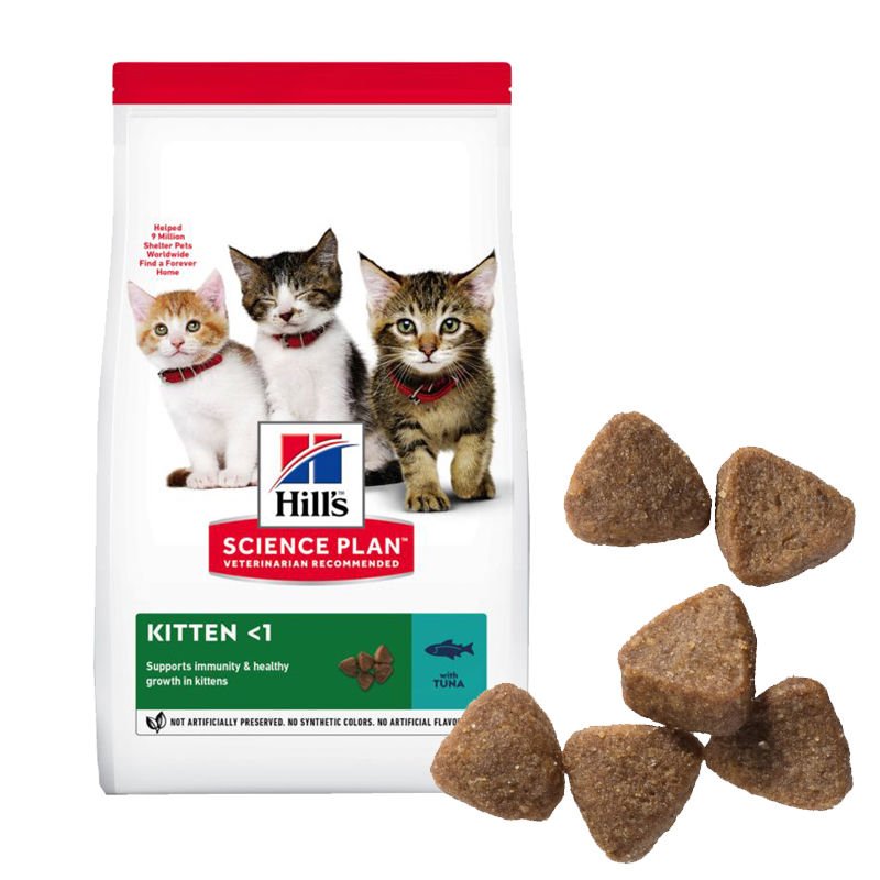 Hill's Kitten  Ton Balıklı Yavru Kedi Maması 1kg + 500gr HEDİYE!