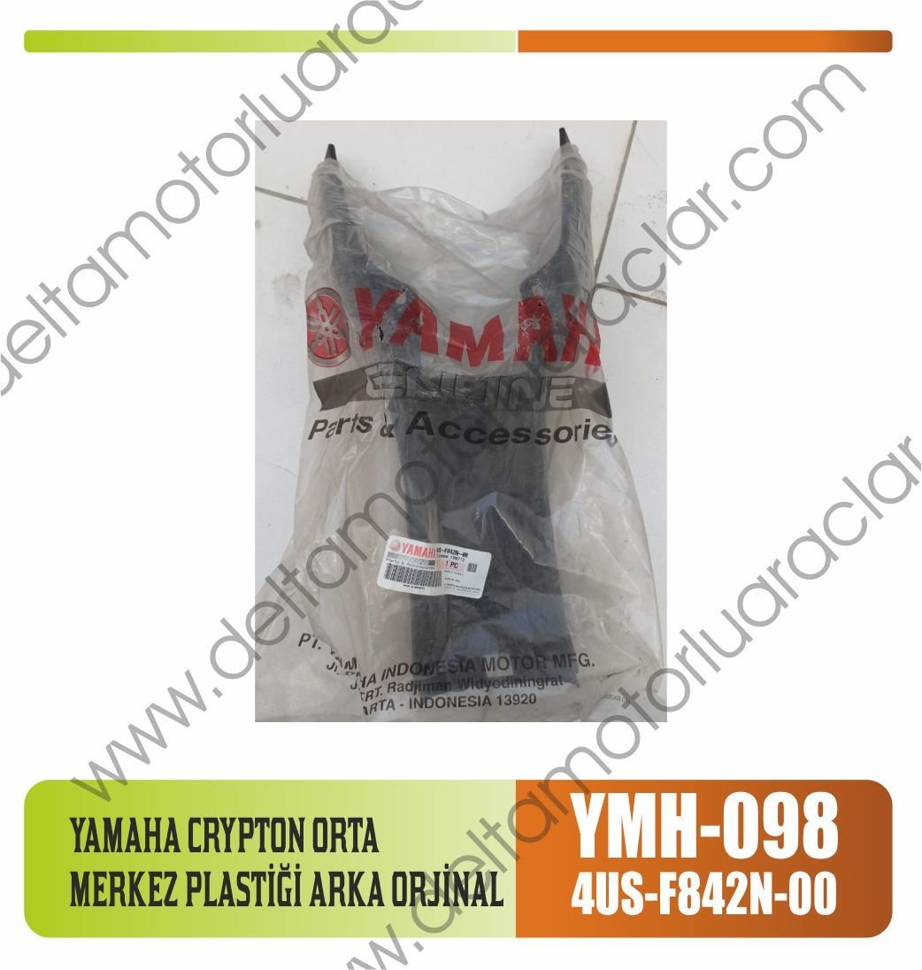 YAMAHA CRYPTON ORTA MERKEZ PLASTİĞİ ARKA ORJİNAL