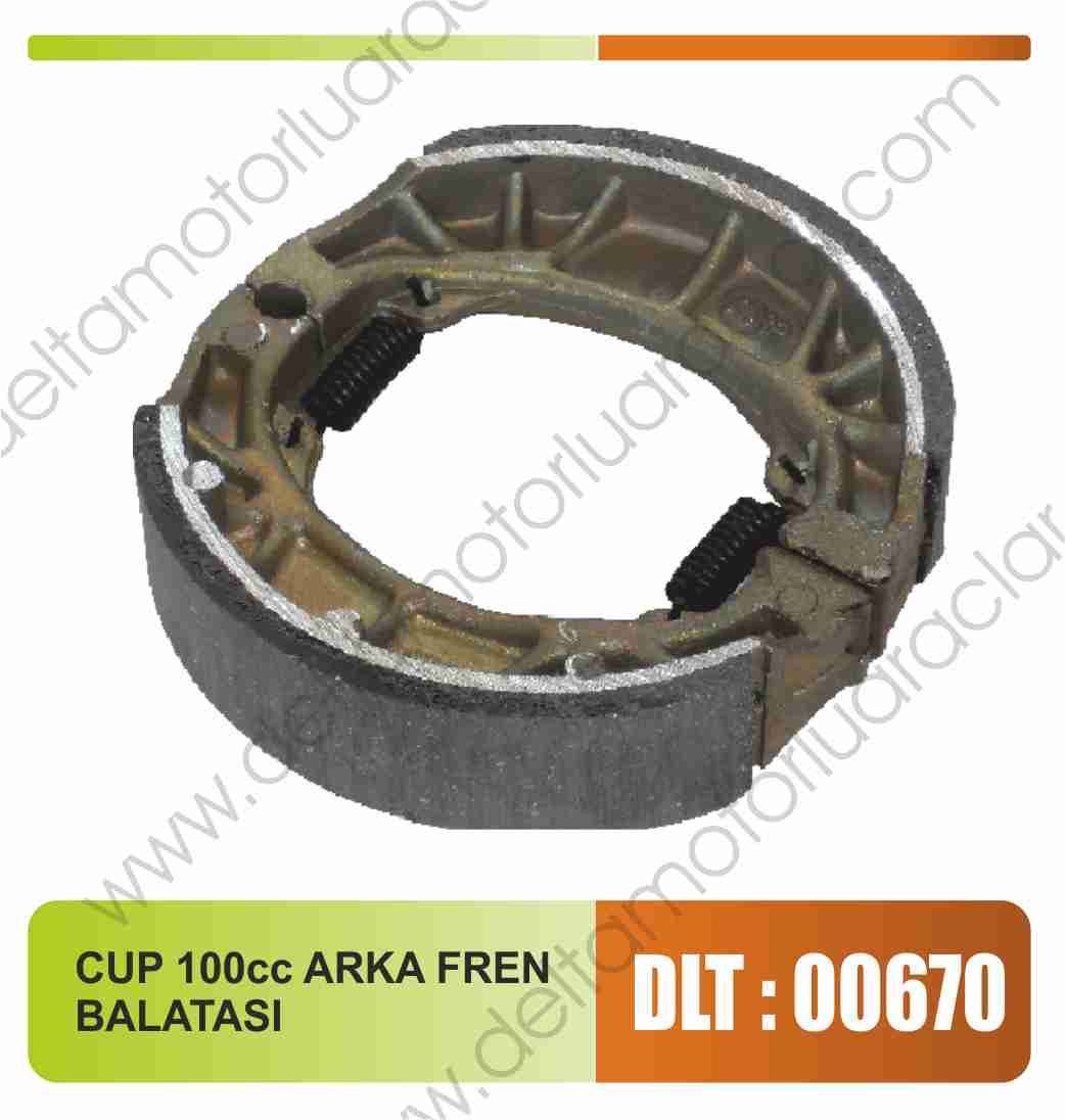 CUP 100 cc ARKA FREN BALATASI
