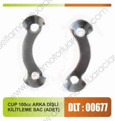 CUP 100 cc ARKA DİŞLİ KİTLEME SACI