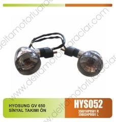 HYOSUNG GV 650  SİNYAL TAKIMI ÖN