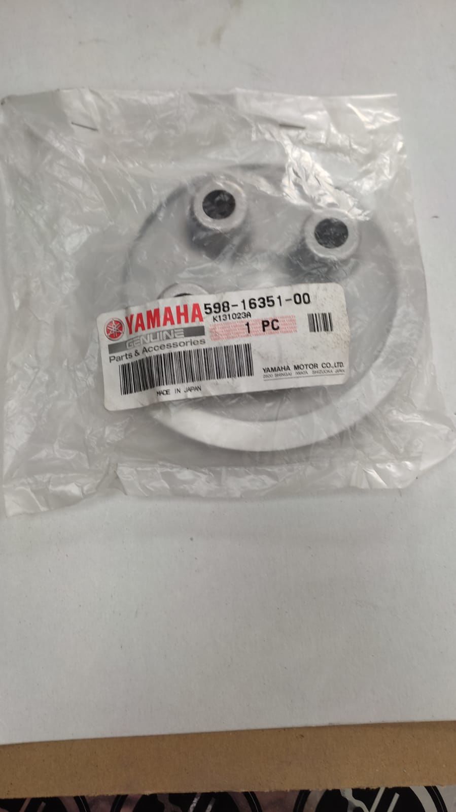 YAMAHA RT/DT100 1978-99 ORİJİNAL DEBRİYAJ GÖBEK BASKI BALATASI 598-16351-00