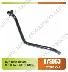 HYOSUNG GV 650 BLOK TAHLİYE BORUSU